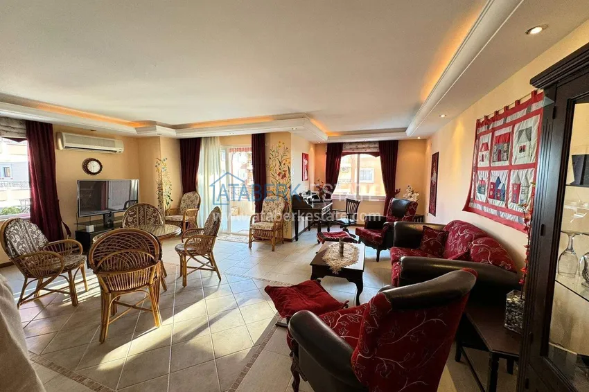 Purchase Linear 3+1 apartment on the first line in Mahmutlar - furniture, direct sea view 6 