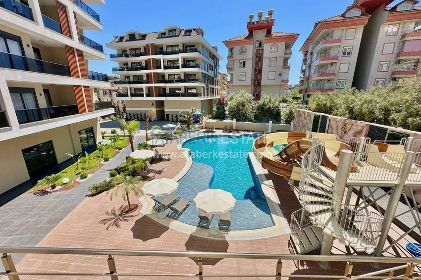 Three-room apartment in the center of Alanya - new property in a comfort-class residence 6 