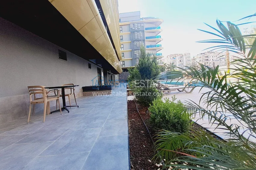 1+1 apartment in the center of Alanya, Cleopatra beach area - sea and fortress view 9 