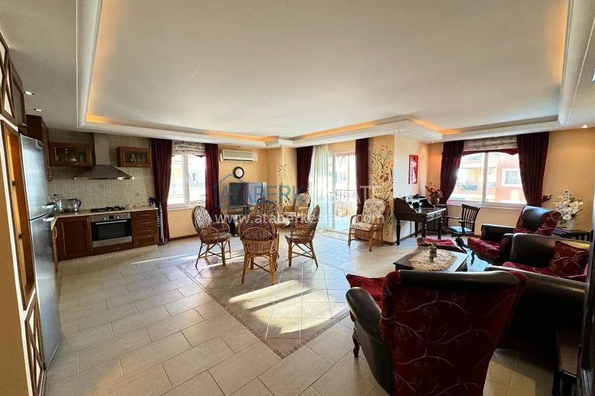 Purchase Linear 3+1 apartment on the first line in Mahmutlar - furniture, direct sea view 7 