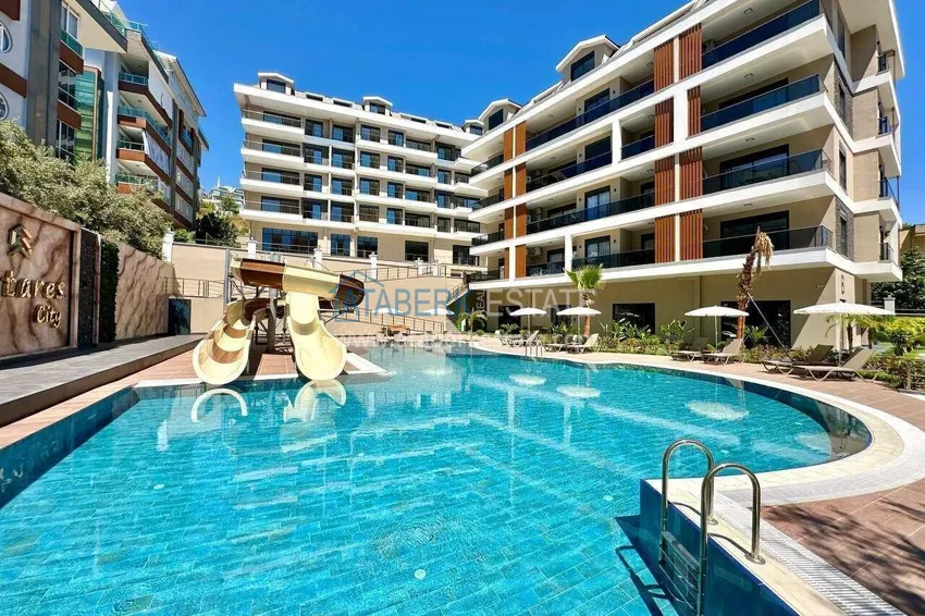 Three-room apartment in the center of Alanya - new property in a comfort-class residence 8 