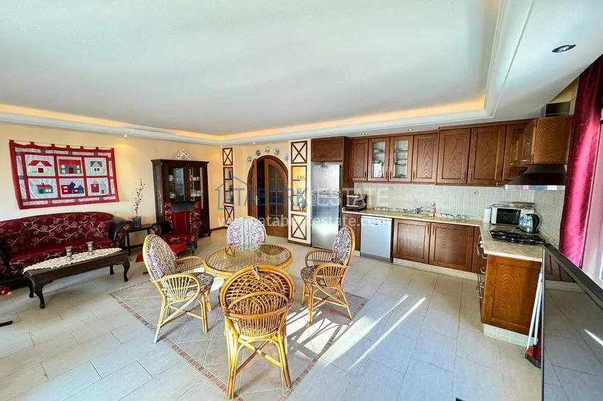 Purchase Linear 3+1 apartment on the first line in Mahmutlar - furniture, direct sea view 8 