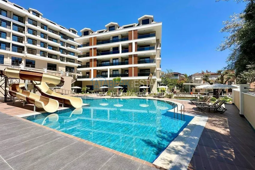 Three-room apartment in the center of Alanya - new property in a comfort-class residence 9 
