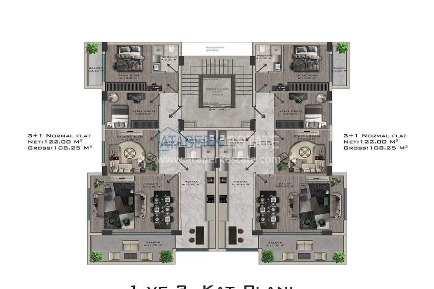 Buy cheap A new project in the center of Alanya at the start of sales - 0% installments, minimum prices, residence permit 4 