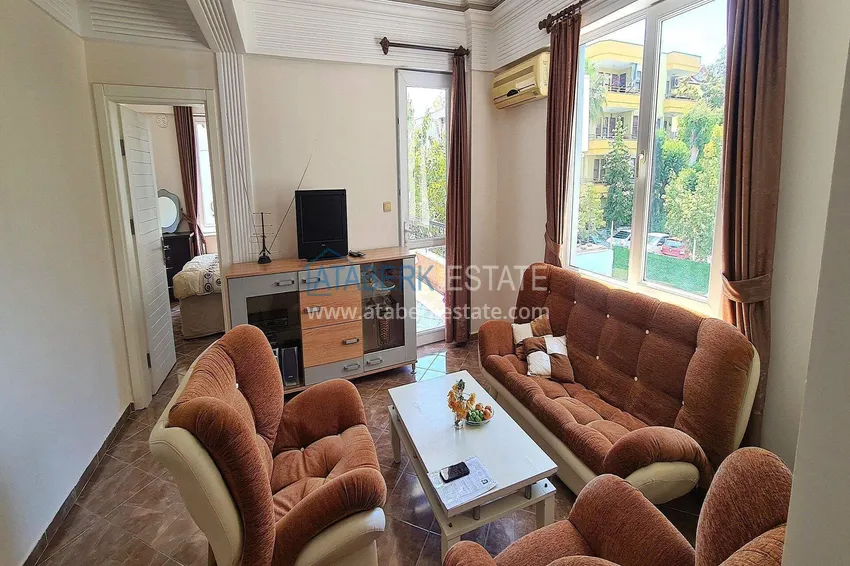 Purchase Cheap 1+1 apartment in Oba - furnished, near the Alanya shopping center 1 