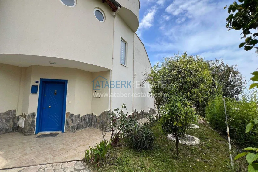 4+1 triplex villa in Avsallar - furnished, with pool and sea view 10 