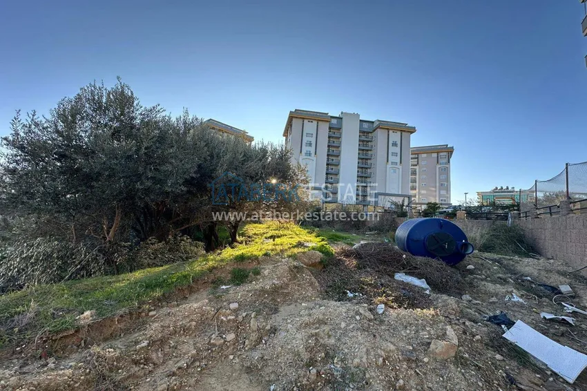 Plot of land in Avsallar - building permit 10 