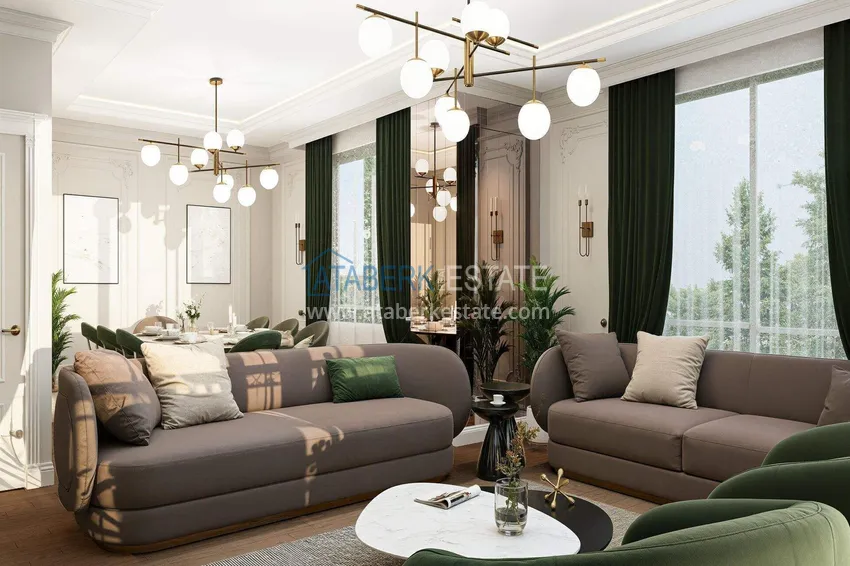 Purchase  A new project in the center of Alanya at the start of sales - 0% installments, minimum prices, residence permit 11 