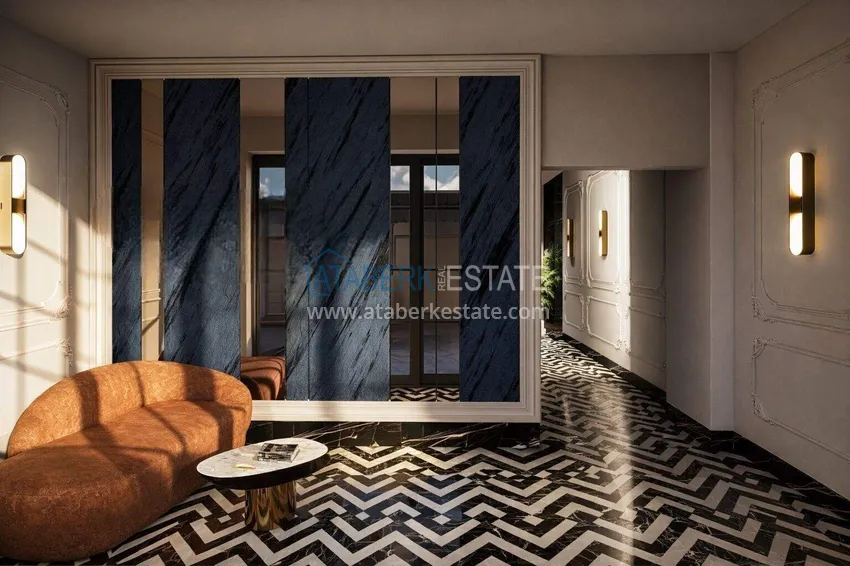 A new project in the center of Alanya at the start of sales - 0% installments, minimum prices, residence permit 15 