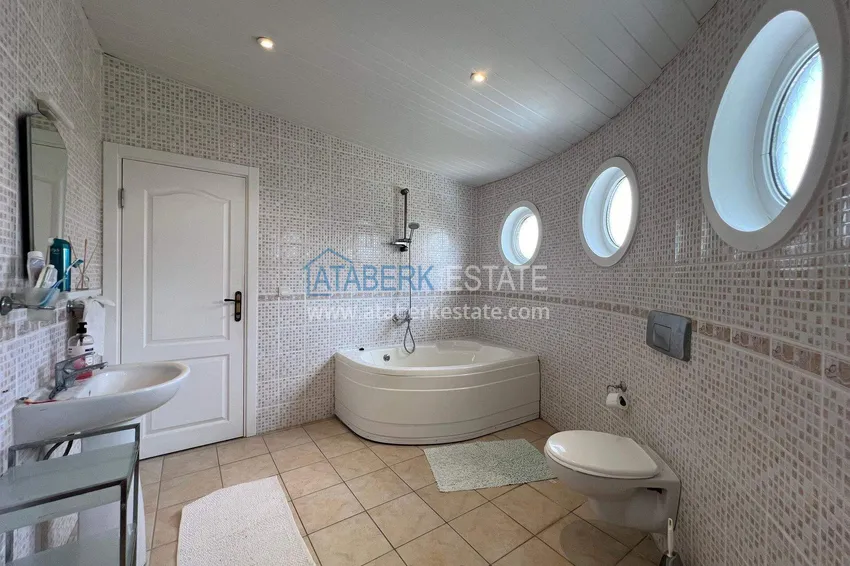 Purchase 4+1 triplex villa in Avsallar - furnished, with pool and sea view 24 