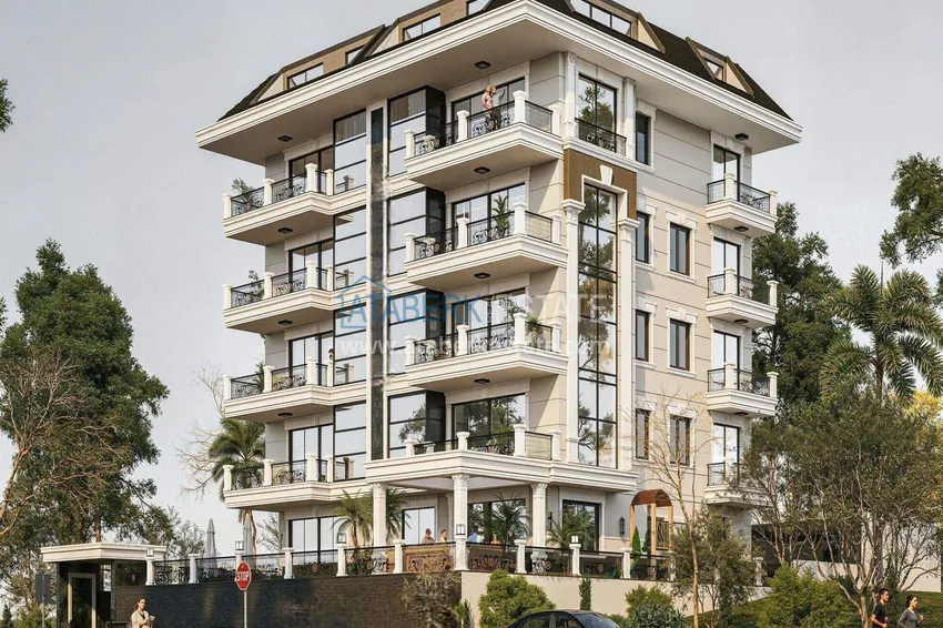 A new project in the center of Alanya at the start of sales - 0% installments, minimum prices, residence permit 3 