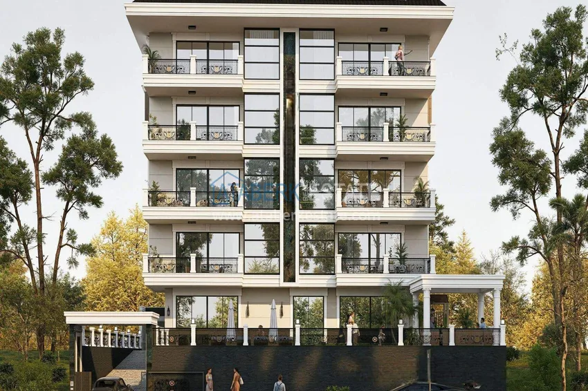 A new project in the center of Alanya at the start of sales - 0% installments, minimum prices, residence permit 4 