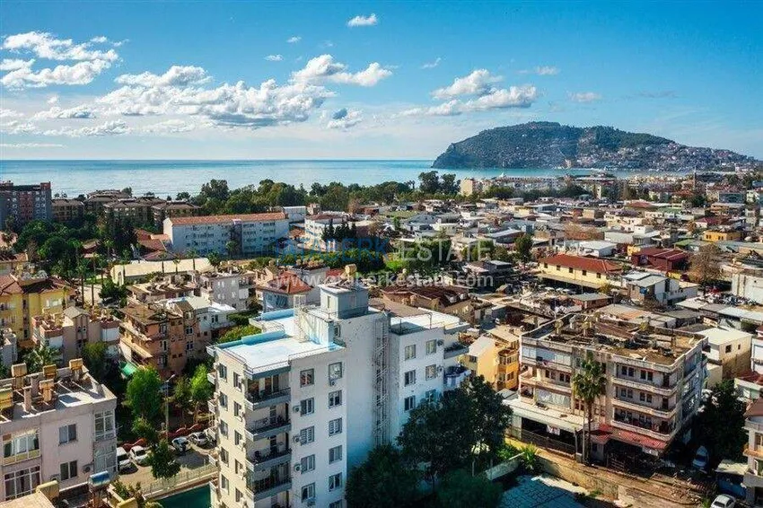 Cheap 1+1 apartment in Oba - furnished, near the Alanya shopping center 2 