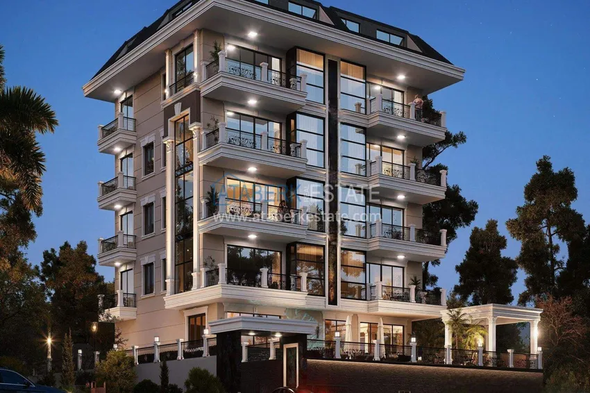 A new project in the center of Alanya at the start of sales - 0% installments, minimum prices, residence permit 6 