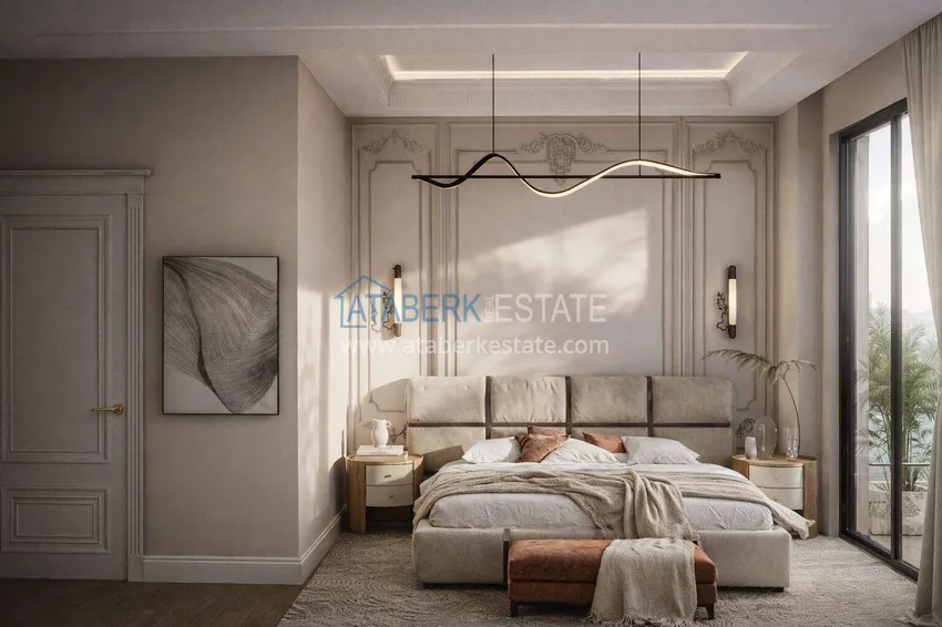 Purchase  A new project in the center of Alanya at the start of sales - 0% installments, minimum prices, residence permit 6 