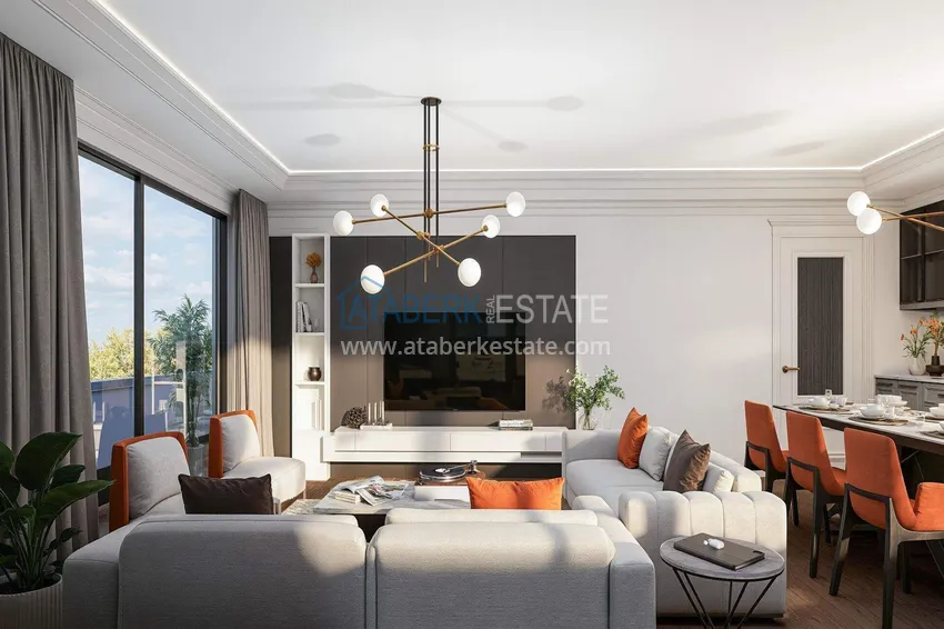 Purchase  A new project in the center of Alanya at the start of sales - 0% installments, minimum prices, residence permit 15 