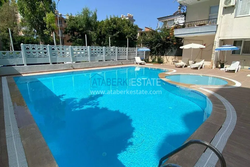 Cheap 1+1 apartment in Oba - furnished, near the Alanya shopping center 8 
