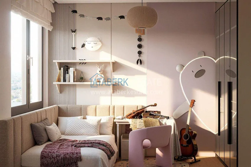 Purchase  A new project in the center of Alanya at the start of sales - 0% installments, minimum prices, residence permit 7 