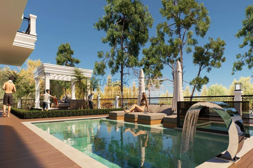 A new project in the center of Alanya at the start of sales - 0% installments, minimum prices, residence permit 9 