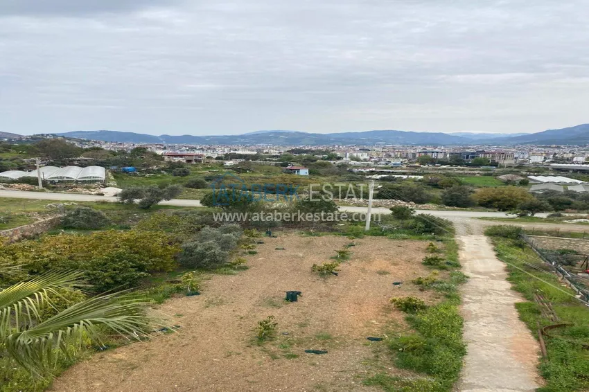 House with a 1000 m² plot in Gazipasa - suitable for Turkish citizenship 12 