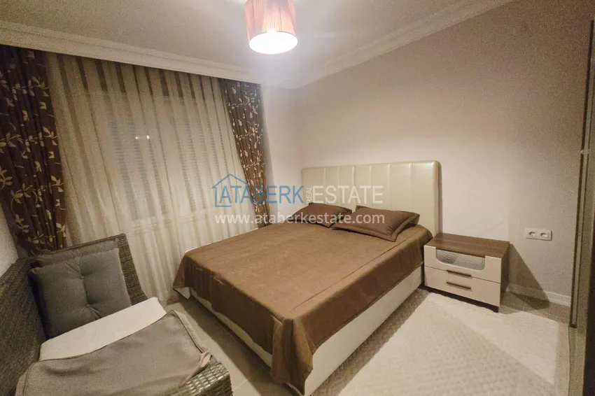 Purchase  Apartment 2+1 for a residence permit in the Oba area - furniture, mountain view, comfortable residence 12 