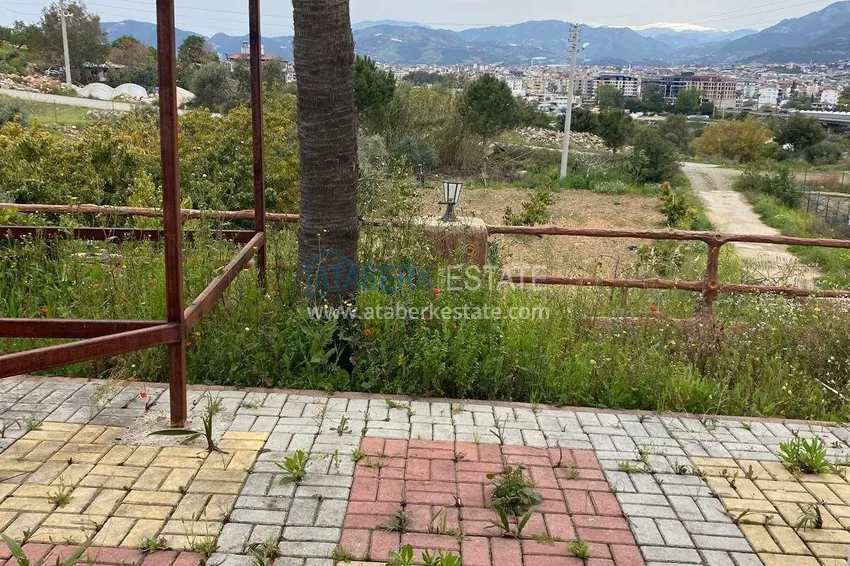 House with a 1000 m² plot in Gazipasa - suitable for Turkish citizenship 14 