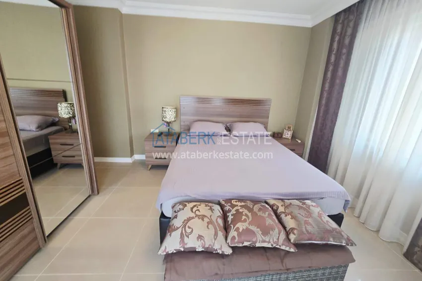 Purchase  Apartment 2+1 for a residence permit in the Oba area - furniture, mountain view, comfortable residence 15 