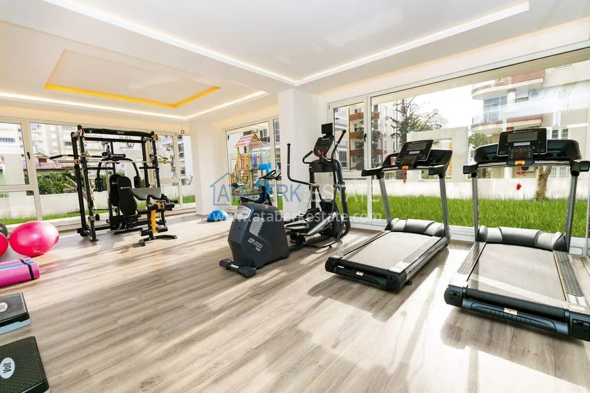 Penthouse duplex 4+1 in Mahmutlar - furniture, prestigious complex, 350 meters from the sea 18 