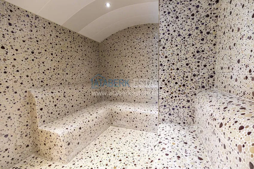 Penthouse duplex 4+1 in Mahmutlar - furniture, prestigious complex, 350 meters from the sea 20 