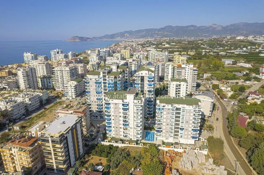 Penthouse duplex 4+1 in Mahmutlar - furniture, prestigious complex, 350 meters from the sea 2 