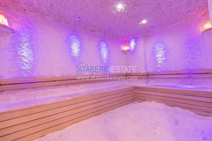 Penthouse duplex 4+1 in Mahmutlar - furniture, prestigious complex, 350 meters from the sea 21 