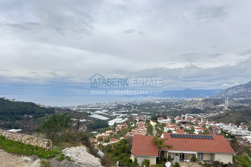 Citizenship property. Detached two-storey villa in Alanya, Kargicak district 11 