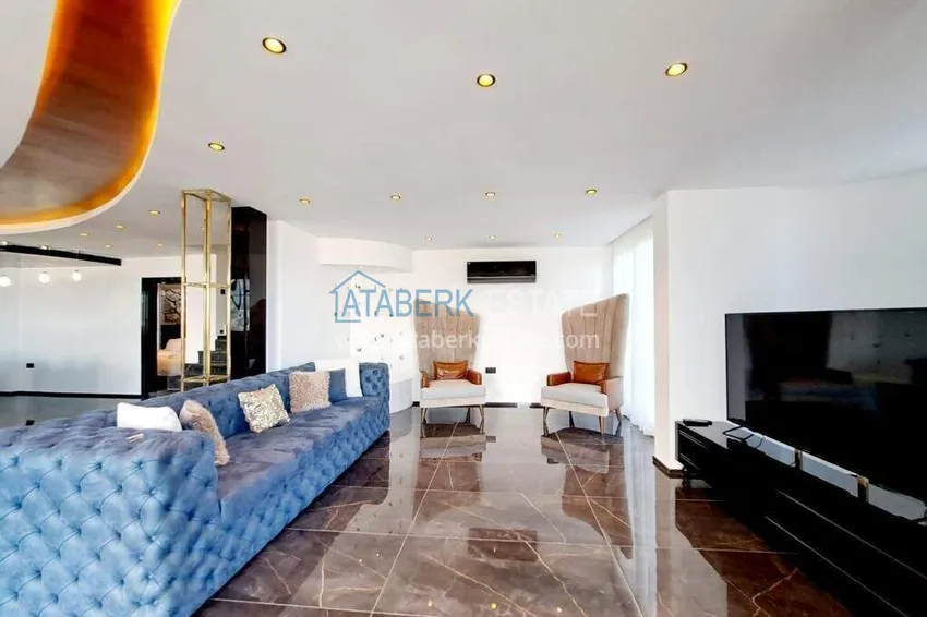 Purchase  Citizenship property. Detached two-storey villa in Alanya, Kargicak district 1 