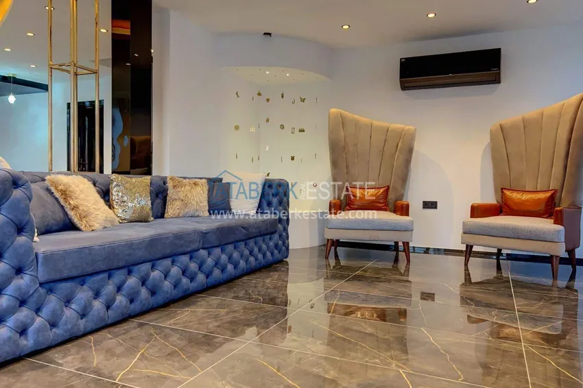 Purchase  Citizenship property. Detached two-storey villa in Alanya, Kargicak district 4 