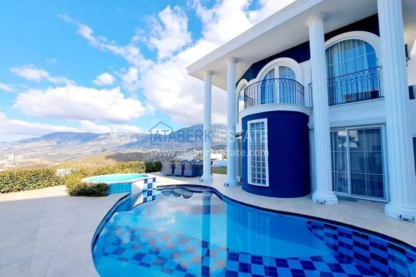 Citizenship property. Detached two-storey villa in Alanya, Kargicak district 5 