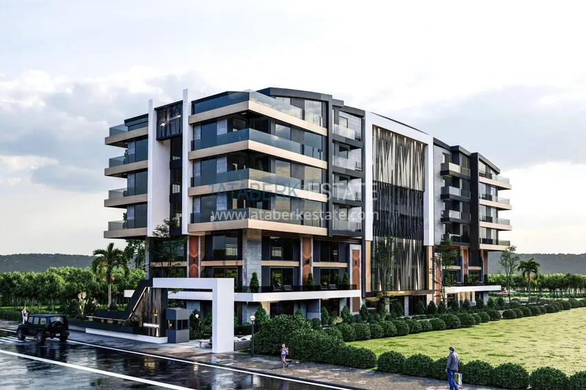 New project in Konyaalti, Antalya - start of sales, installments up to 24 months 10 