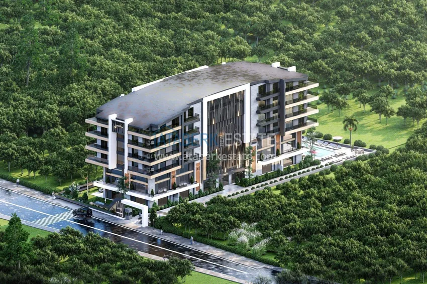 New project in Konyaalti, Antalya - start of sales, installments up to 24 months 1 