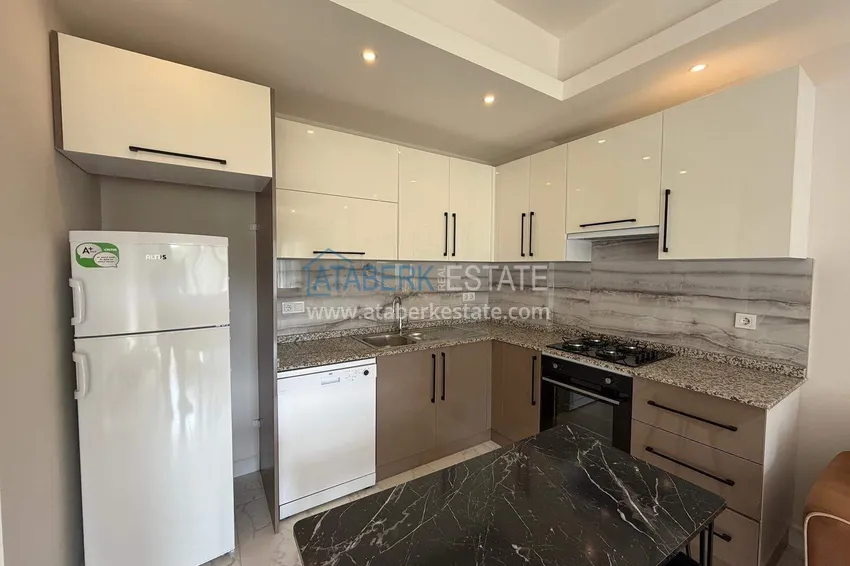 Purchase  Furnished 1+1 apartment in Avsallar - a residence with rich infrastructure 4 