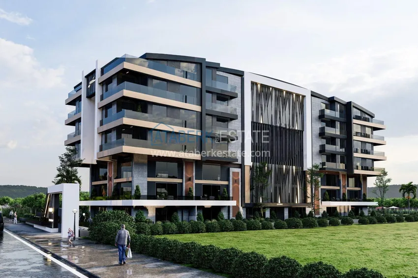 New project in Konyaalti, Antalya - start of sales, installments up to 24 months 6 