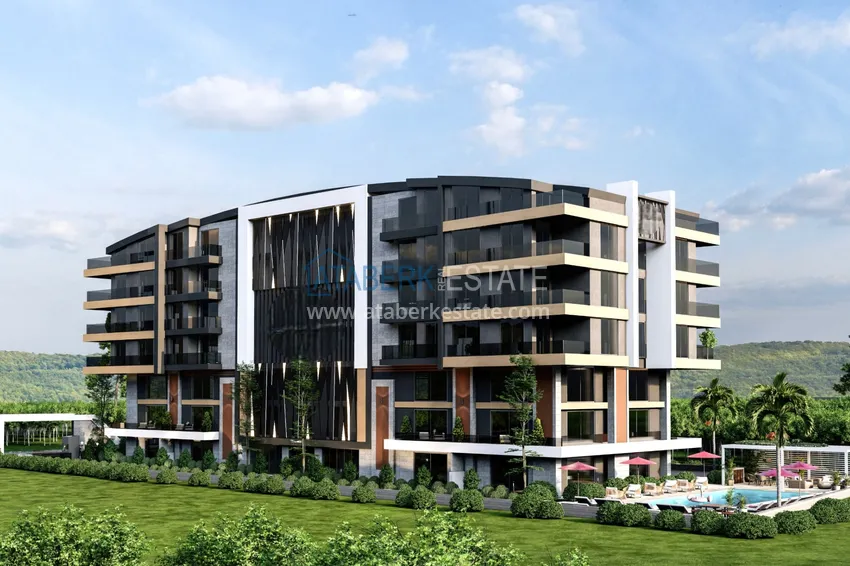 New project in Konyaalti, Antalya - start of sales, installments up to 24 months 9 