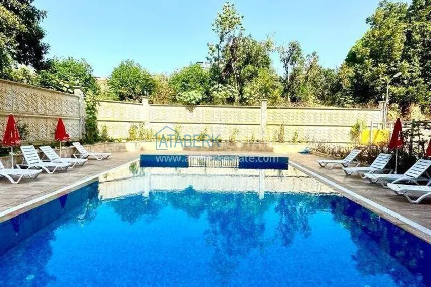 2+1 apartment in Alanya, Oba district - a residence with infrastructure 10 