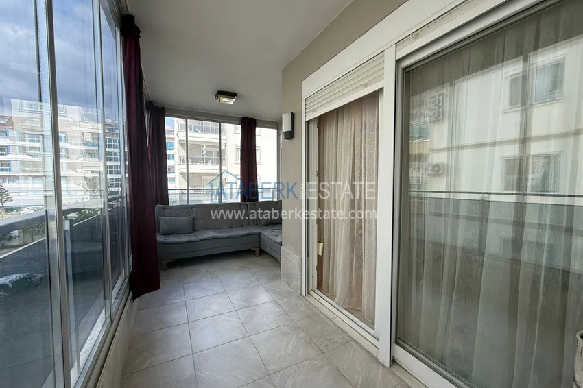 Purchase Apartment 1+1 70 m2 in Kestel — furnished, glazed balcony, 100 meters from the sea 10 