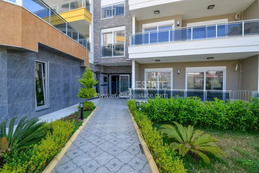 Apartment 1+1 70 m2 in Kestel — furnished, glazed balcony, 100 meters from the sea 12 