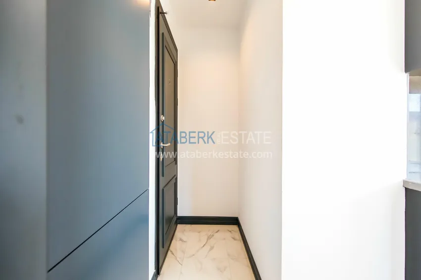 Purchase  1+1 sea view apartment in Kestel - first line, suitable for citizenship 1 