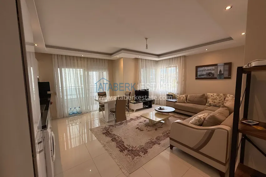 Purchase Apartment 1+1 70 m2 in Kestel — furnished, glazed balcony, 100 meters from the sea 2 