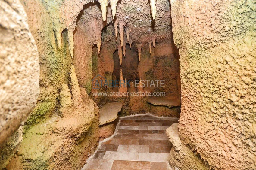 Apartment 1+1 70 m2 in Kestel — furnished, glazed balcony, 100 meters from the sea 24 