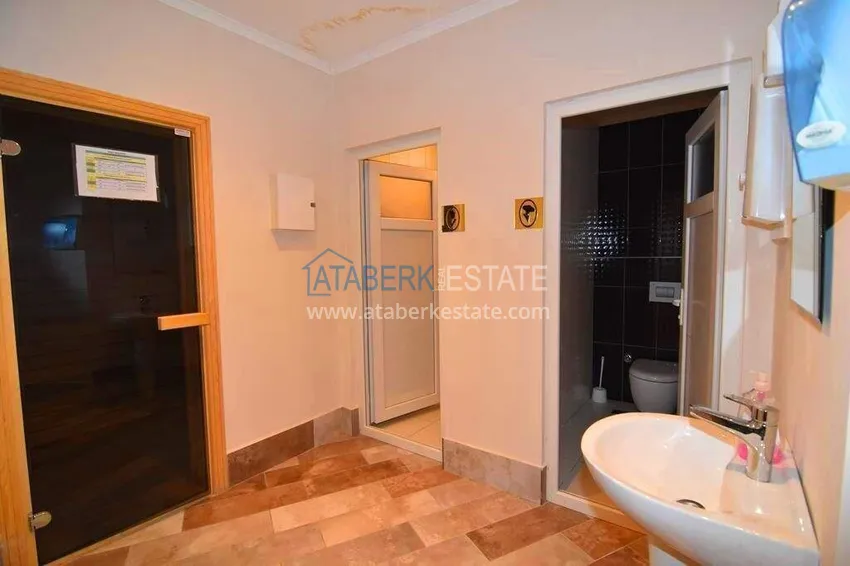 Apartment 1+1 70 m2 in Kestel — furnished, glazed balcony, 100 meters from the sea 26 