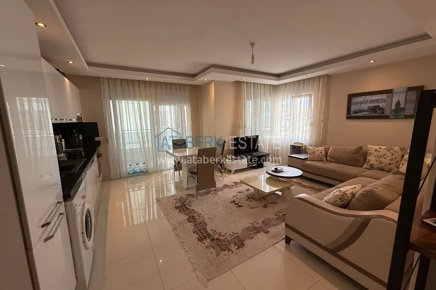 Purchase Apartment 1+1 70 m2 in Kestel — furnished, glazed balcony, 100 meters from the sea 3 