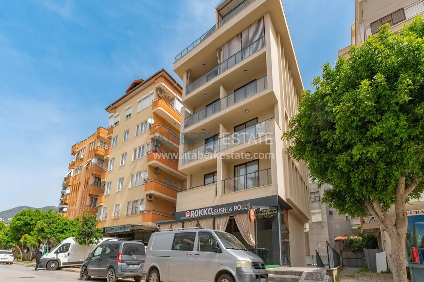 New 1+1 apartment in the center of Alanya, Cleopatra beach area - high ceilings, new furniture and appliances 5 