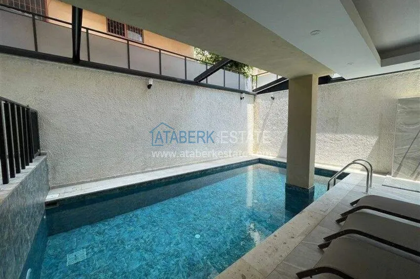 New 1+1 apartment in the center of Alanya, Cleopatra beach area - high ceilings, new furniture and appliances 7 